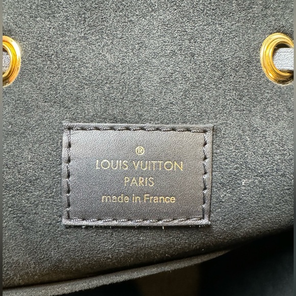 Louis Vuitton empreinte leather Montsouris backpack black - Picture 9 of 10